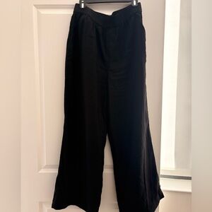 Madewell Black Wide Leg Pants